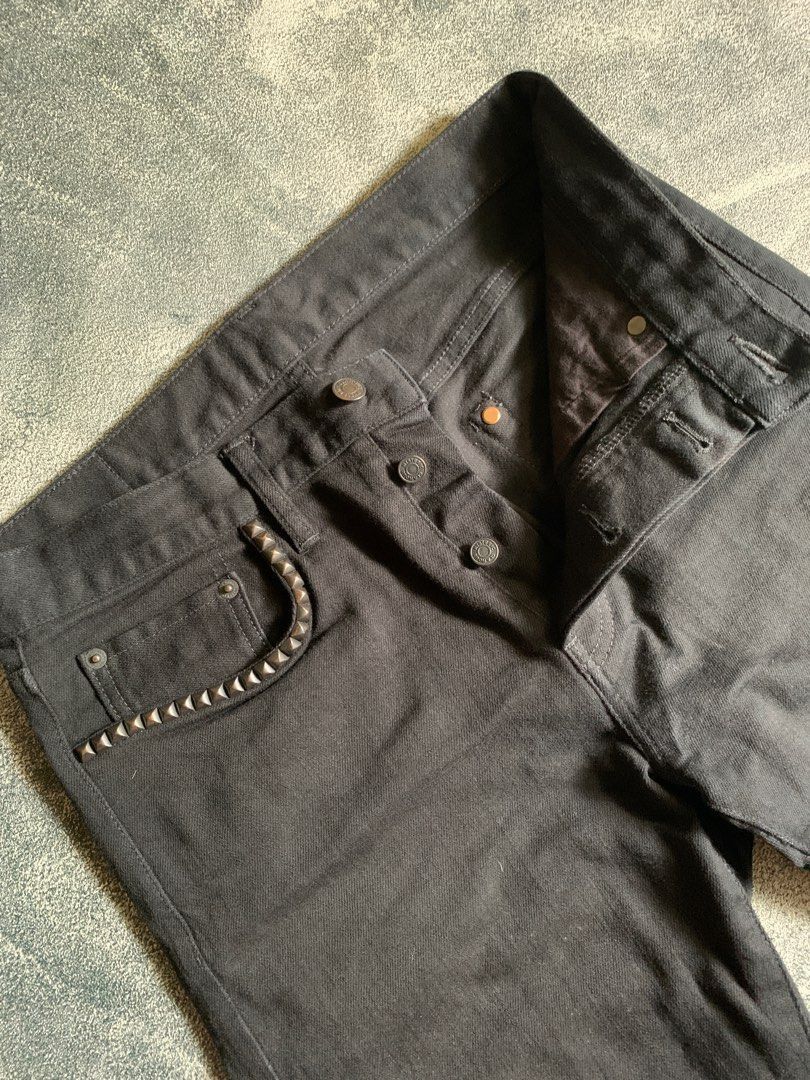 Hysteric Glamour hysteric glamour studed black jeans Size US 32 / EU 48 - 7 Thumbnail