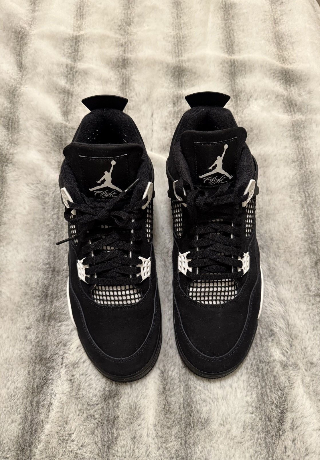 Jordan Brand Air Jordan 4 Retro ‘White Thunder’ Size US 12.5 / EU 45-46 - 3 Thumbnail
