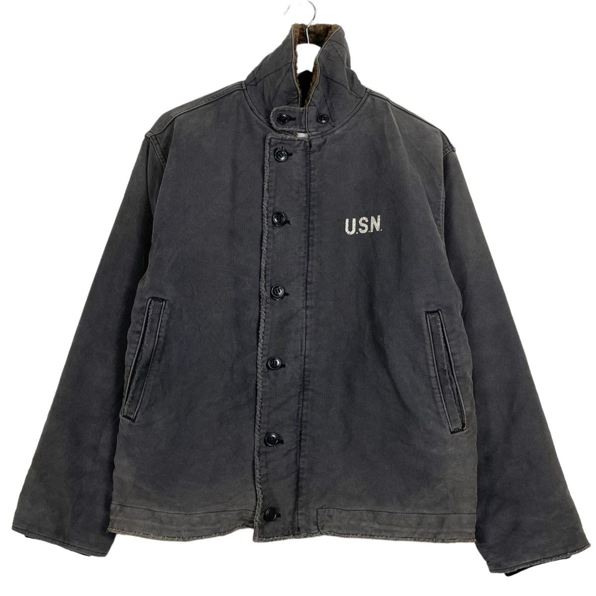 Military × Usn × Vintage ?70s USN N-1 NAVY DECK JACKET | Grailed