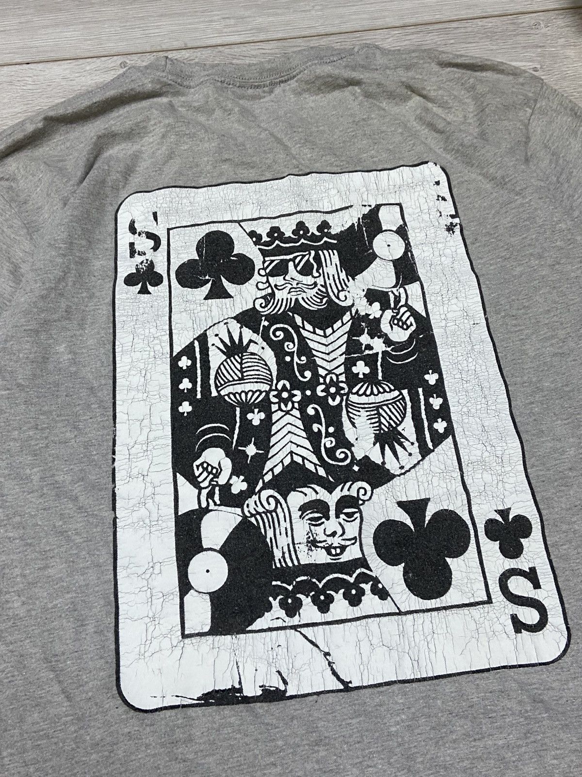 Stussy Stussy rare King card vintage big print t-shirt Size US L / EU 52-54 / 3 - 3 Thumbnail