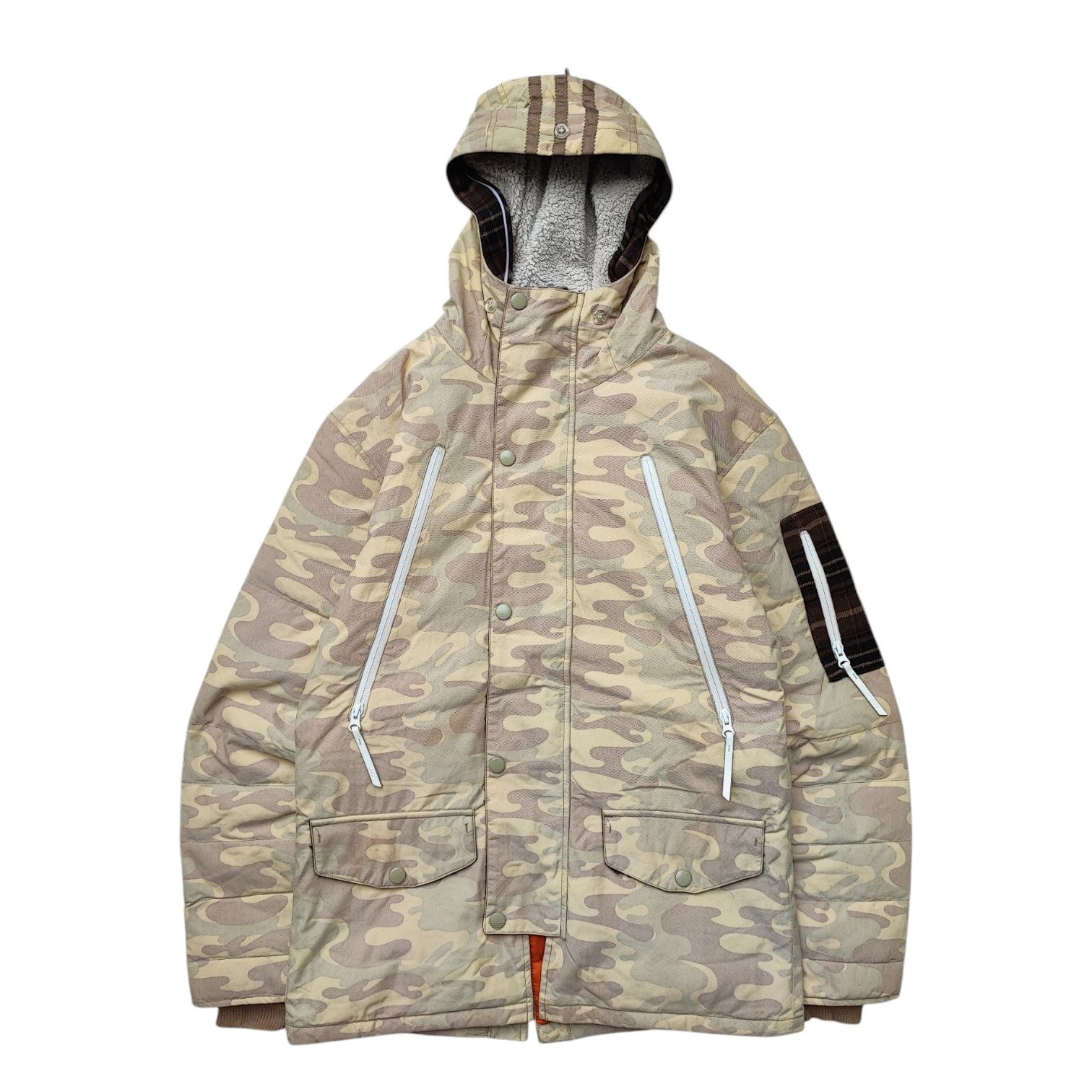 Adidas × Burton Adidas x Burton Gluhwein Collection Camouflage Parka Jacket Size US M / EU 48-50 / 2 - 4 Thumbnail