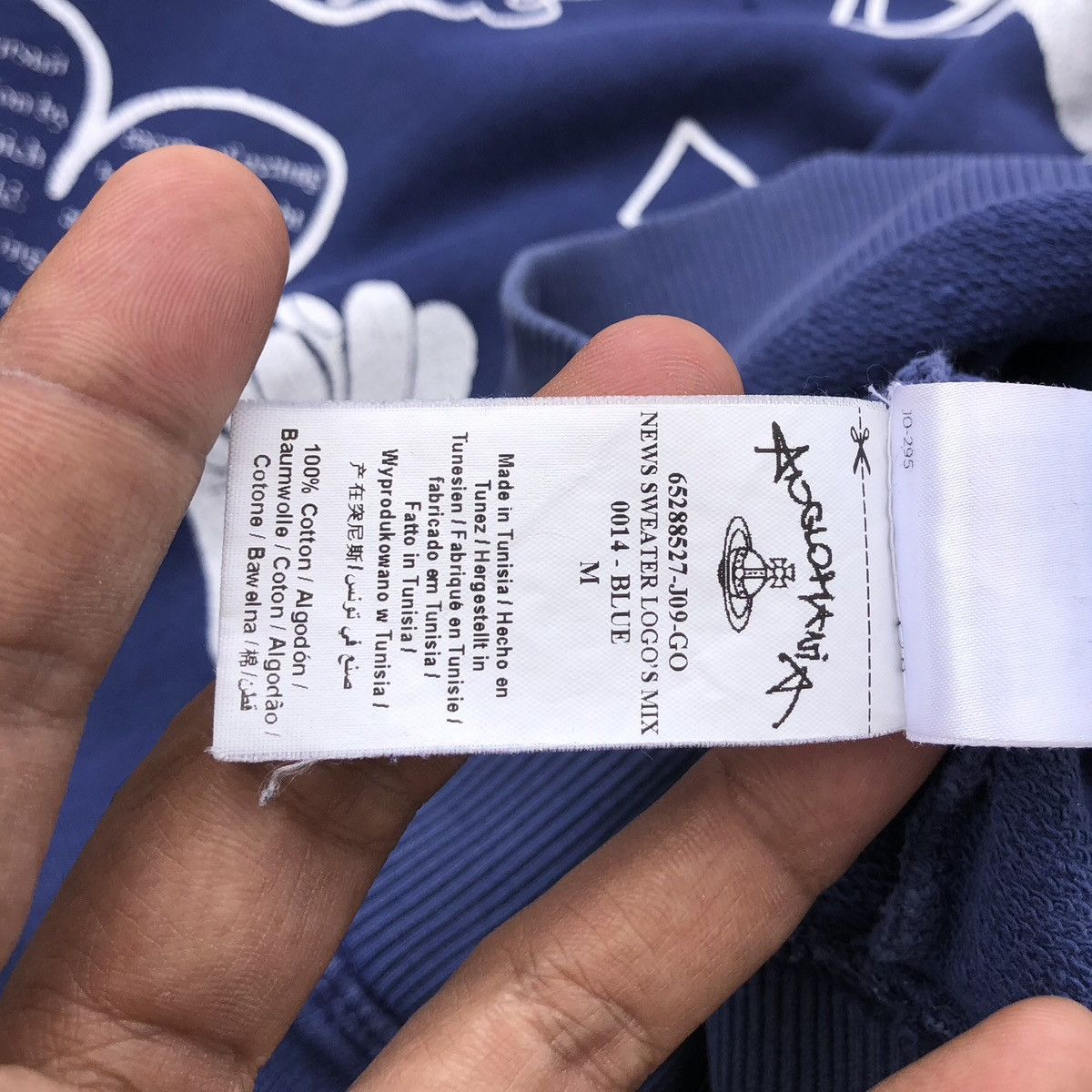 Vivienne Westwood Vivienne Westwood Anglomania Big Logo Sweatshirt Size US M / EU 48-50 / 2 - 15 Thumbnail