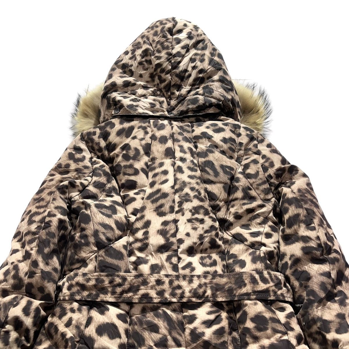 If Six Was Nine 2000s Jessi New York Leopard Fur Bono Jacket Lgb Goa Style Size US M / EU 48-50 / 2 - 17 Thumbnail