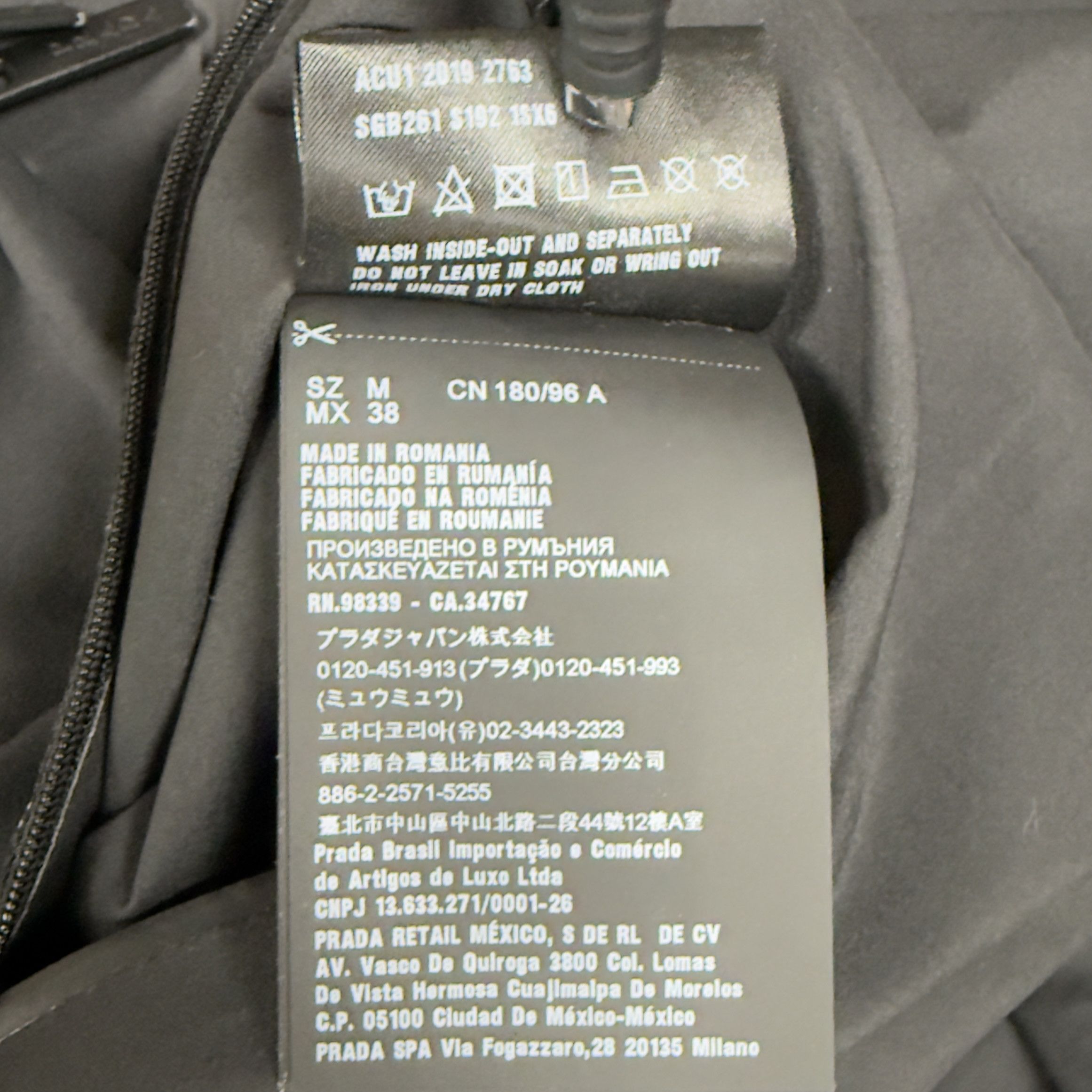 Prada Prada Linea Rossa Gore-Tex Hooded Jacket M Size US M / EU 48-50 / 2 - 9 Thumbnail
