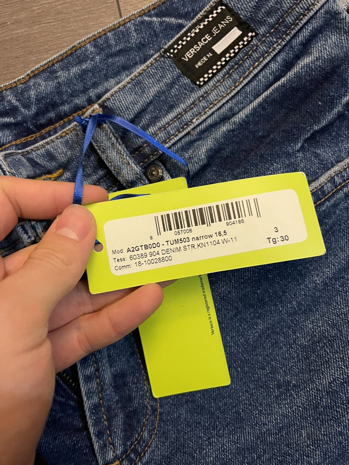 Versace × Versace Jeans Couture Brand New Versace Jeans Size US 30 / EU 46 - 3 Thumbnail