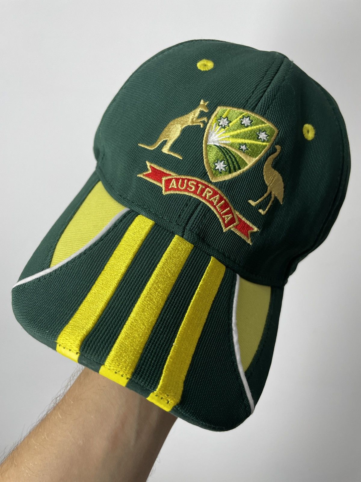 Adidas Vintage Adidas Australia Cricket cap Size ONE SIZE - 4 Thumbnail