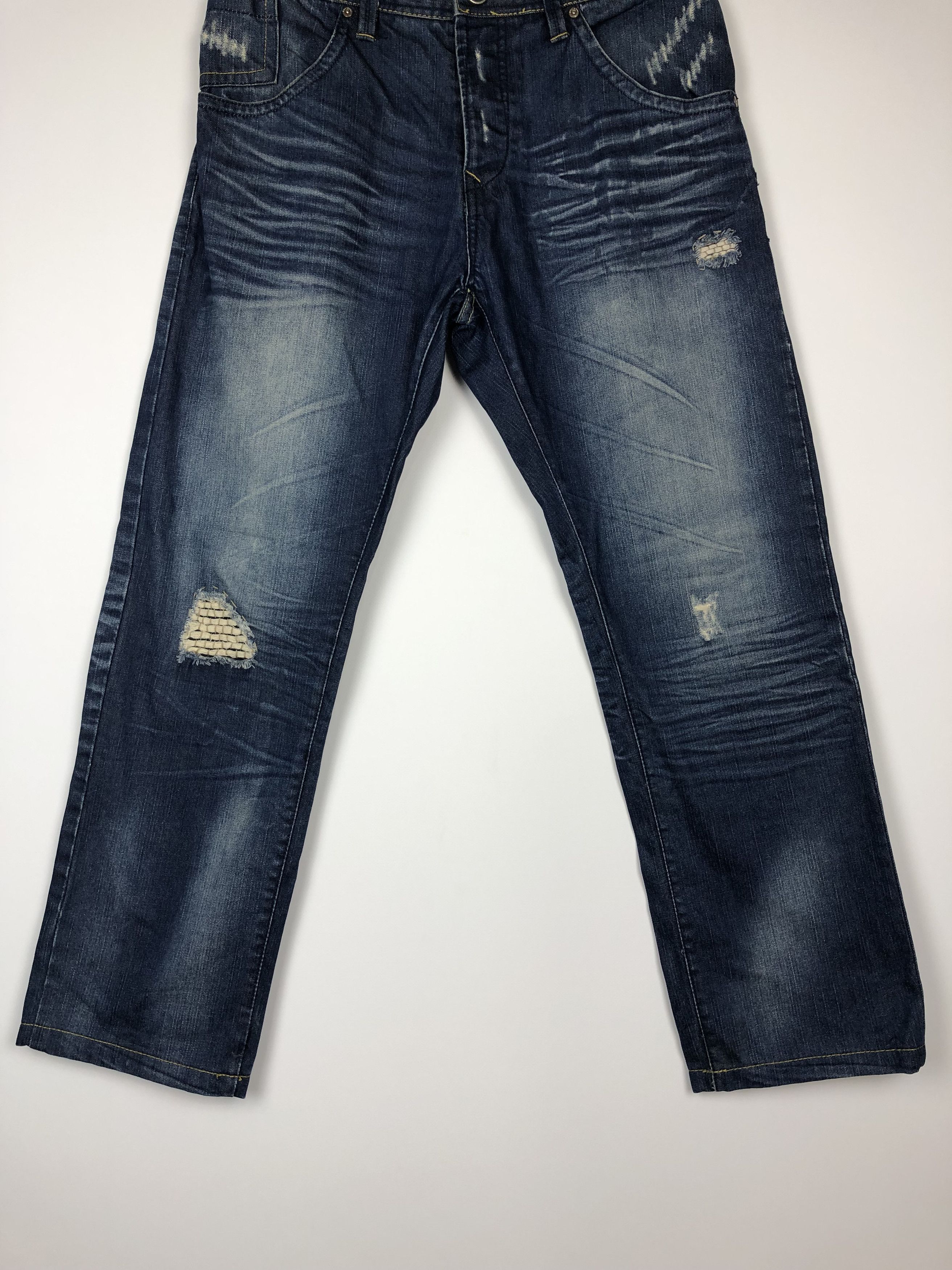 Desigual Desigual Blue Denim Jeans Pants Designer size 34x30 Size US 34 / EU 50 - 3 Thumbnail