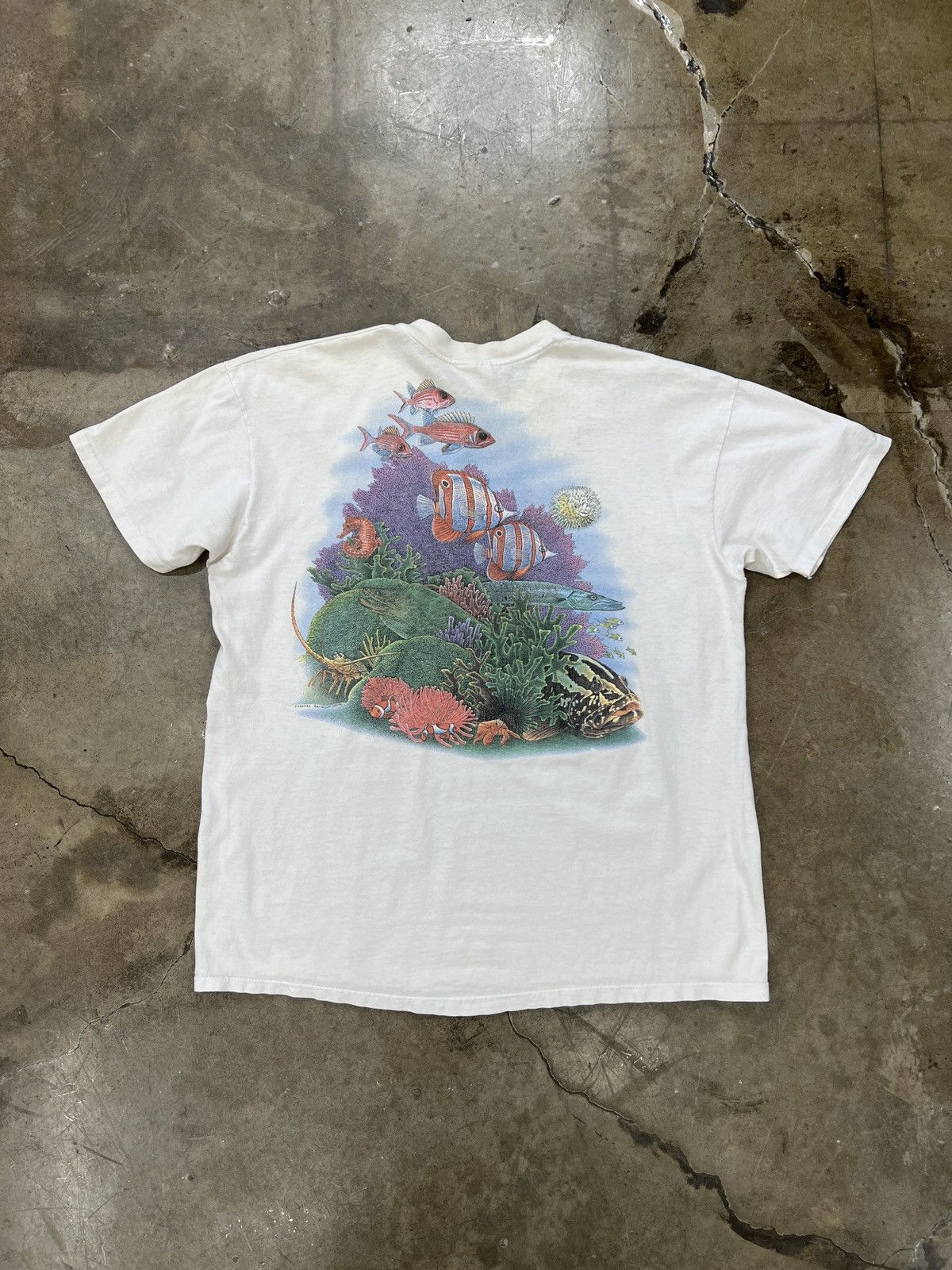 Vintage Vintage Indian River Plantation Nature Aquatic Tee XL Size US XL / EU 56 / 4 - 5 Thumbnail