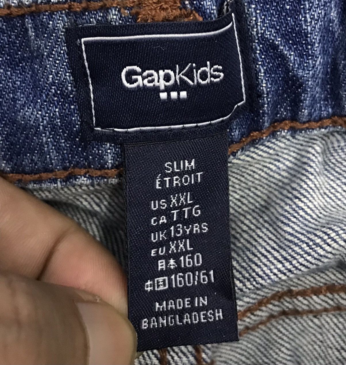 Gap × Vintage Vintage Gap Kids Overalls Size US 28 / EU 44 - 9 Thumbnail
