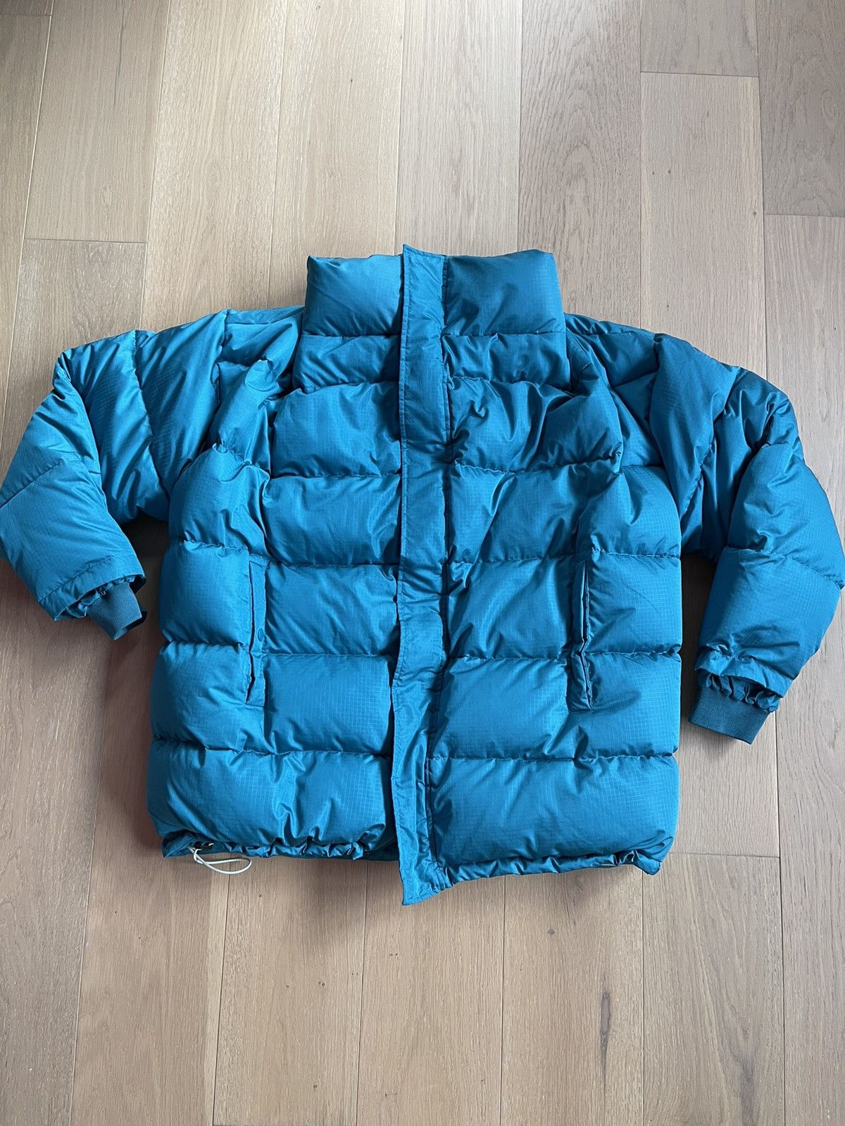 image of Balenciaga 2018 Oversized Blue Puffer, Men's (Size XL)