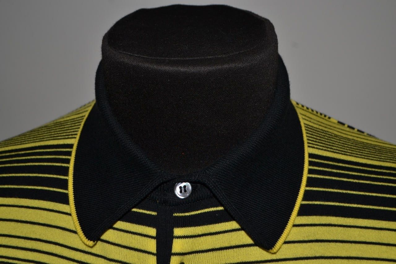 John Smedley John Smedley Men's Polo Shirt Striped Size Medium Size US M / EU 48-50 / 2 - 4 Thumbnail