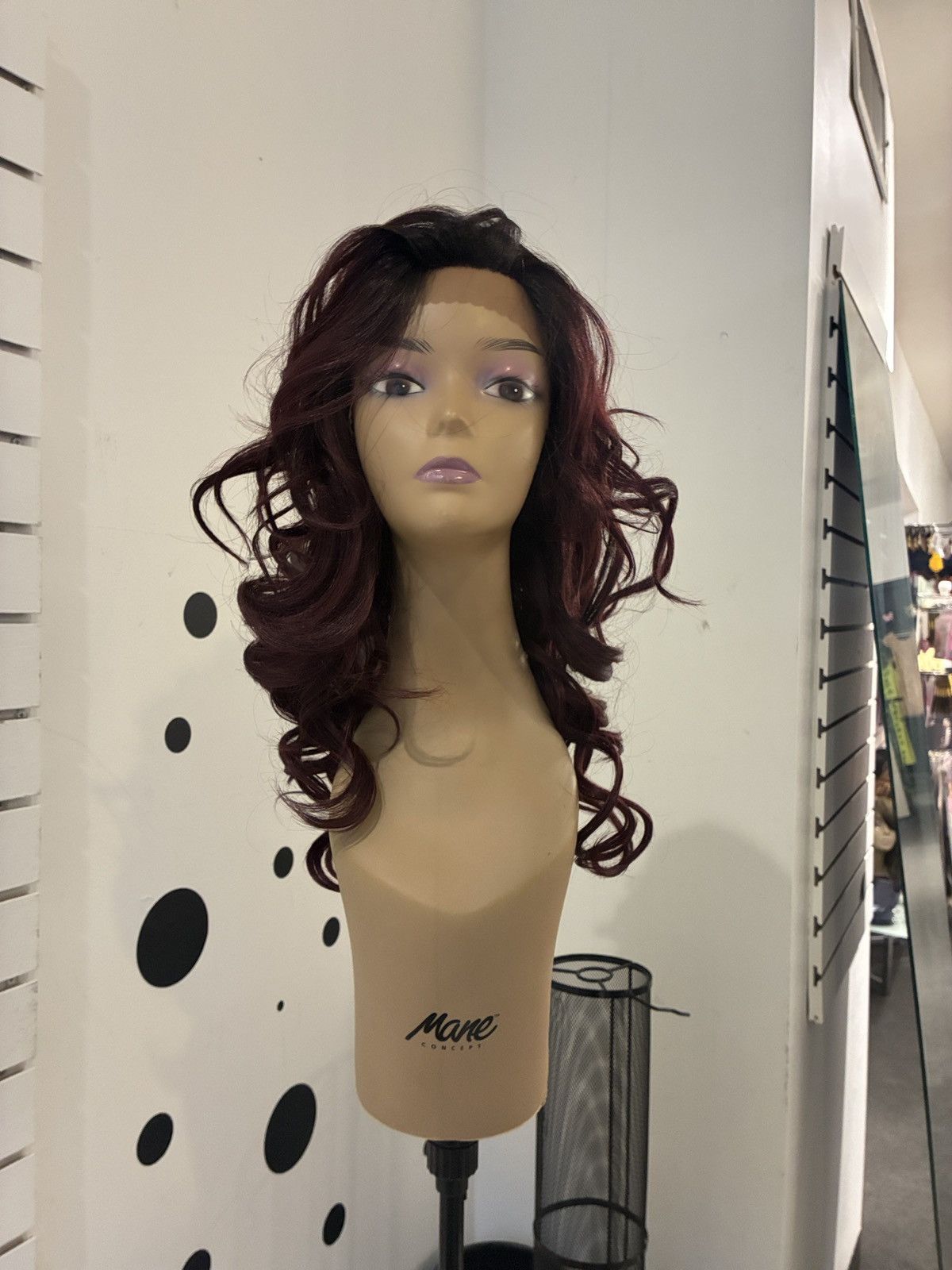 Other Burgundy 18 inch hd lace front wig Size ONE SIZE - 1 Thumbnail