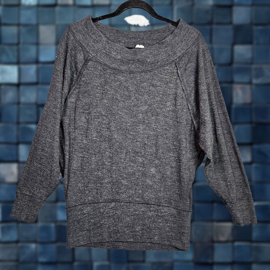 Free People Free People We The Free Palisades Off The Shoulder Sweater Charcoal Gray XS Womens Size XS / US 0-2 / IT 36-38 - 1 Thumbnail