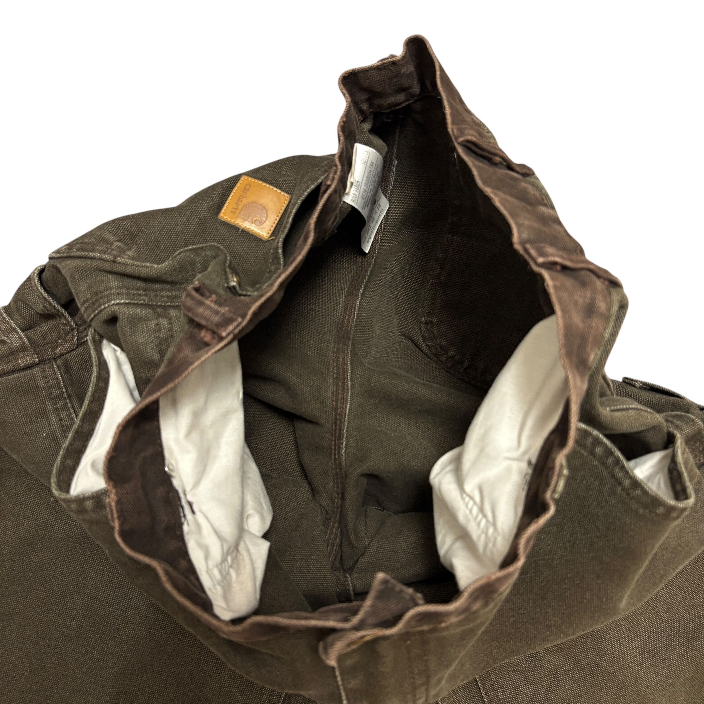 Carhartt Carhartt Double Knee Pants Brown 32x32 Size US 32 / EU 48 - 6 Thumbnail