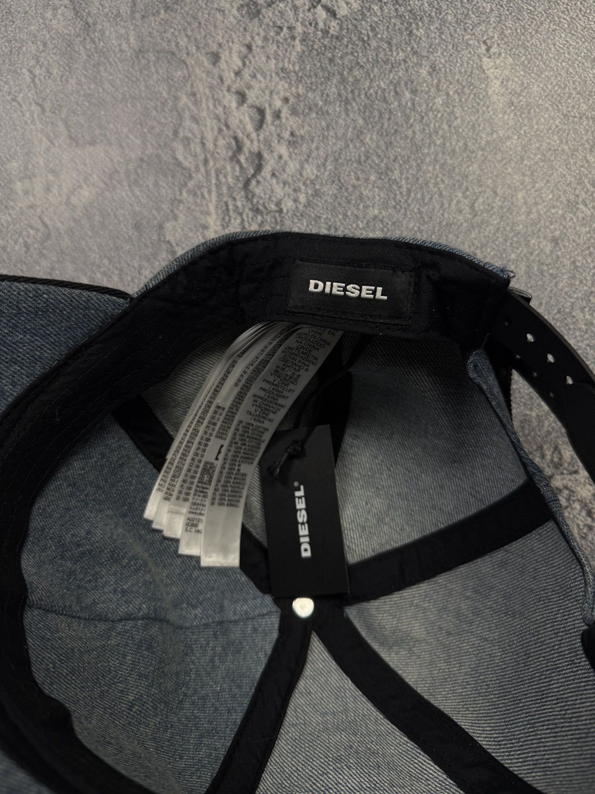Diesel NEW!!! Diesel Double cap Crazy With Big logo Size ONE SIZE - 8 Thumbnail