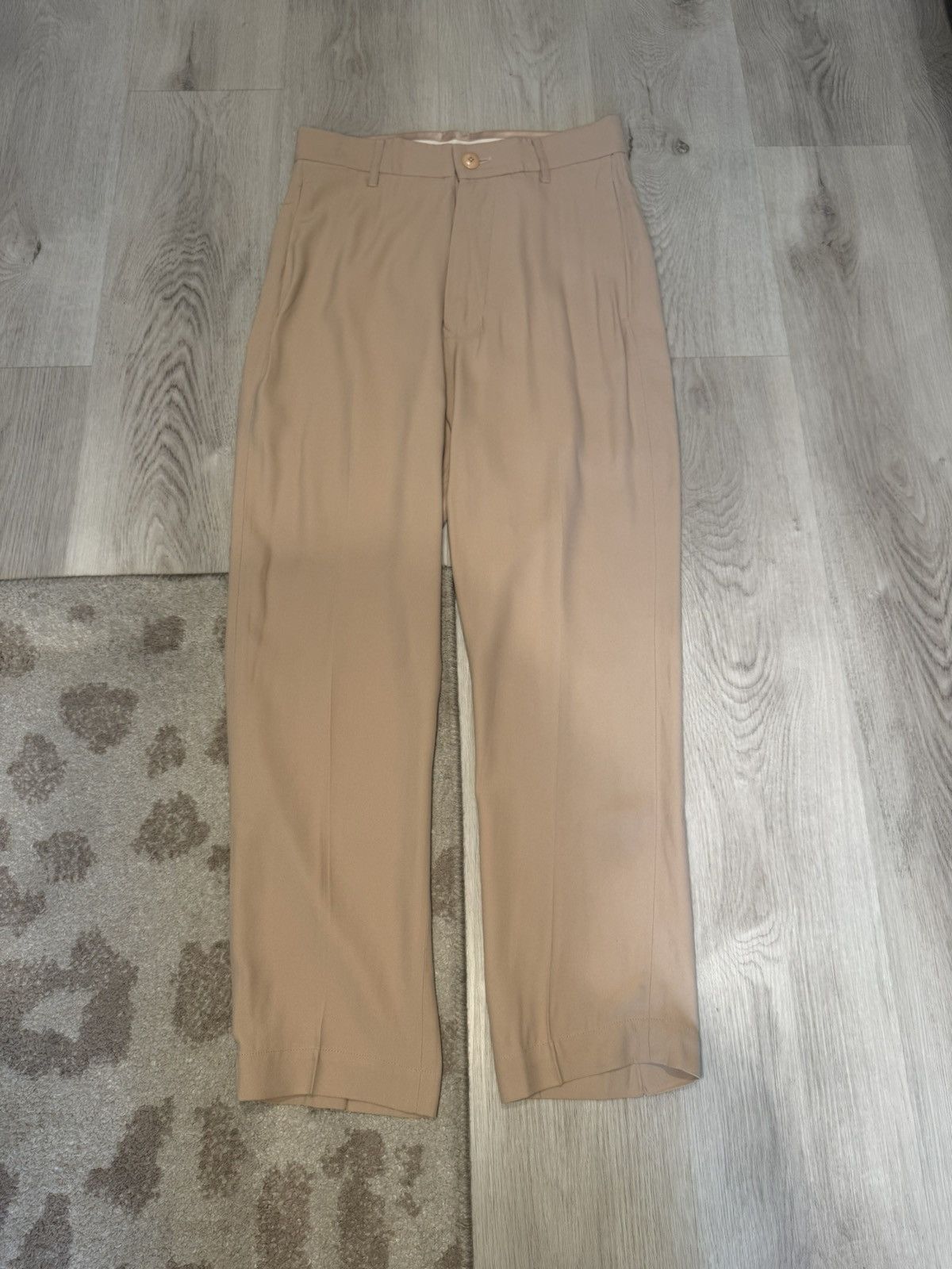 Rick Owens s/s 2013 island rose silk drop crotch dress pants!! Size US 28 / EU 44 - 1 Thumbnail