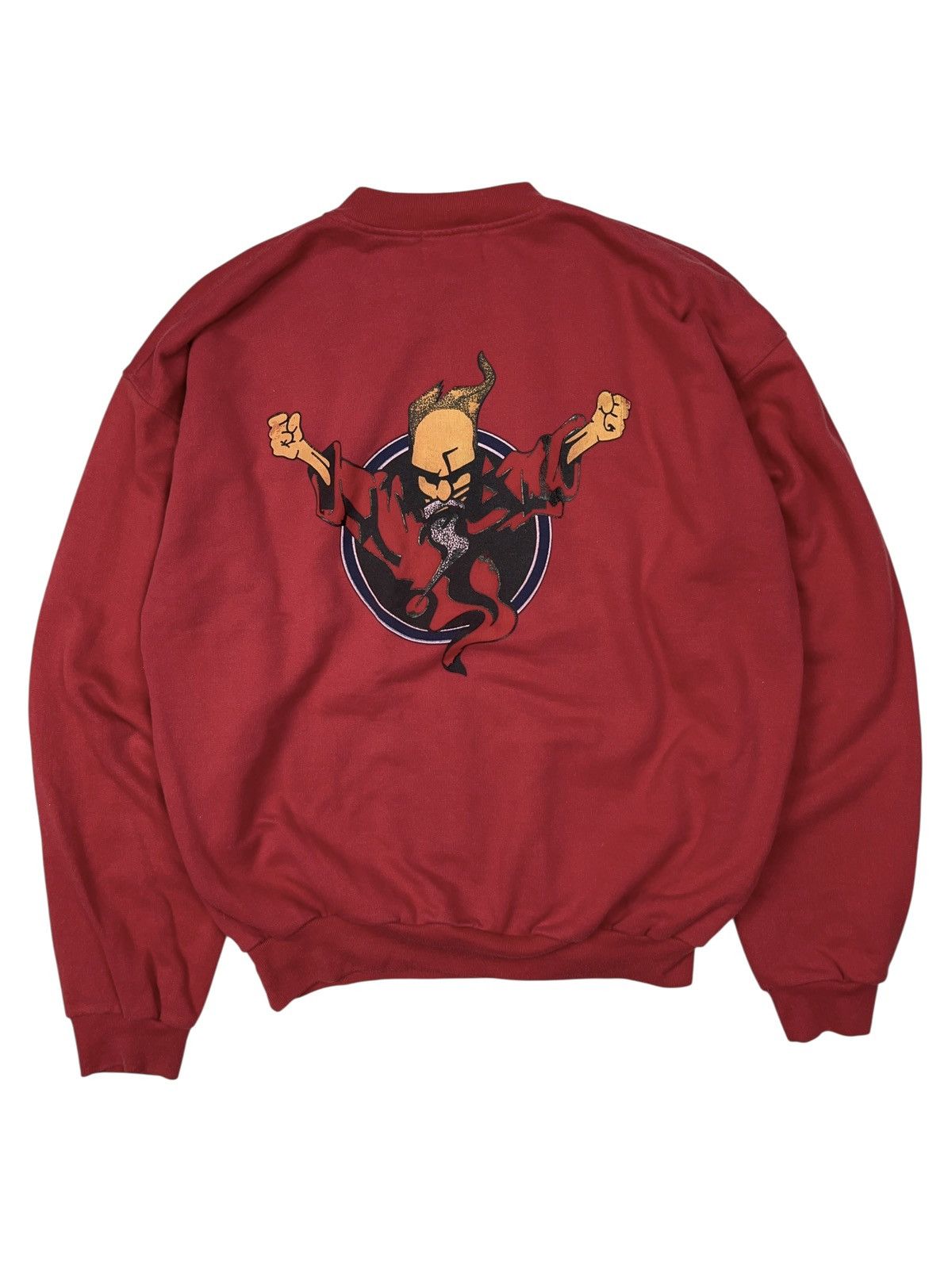 Thunderdome Vintage 90s Thunderdome Wizard Sweatshirt Rave Gabber Rare Size US M / EU 48-50 / 2 - 1 Thumbnail