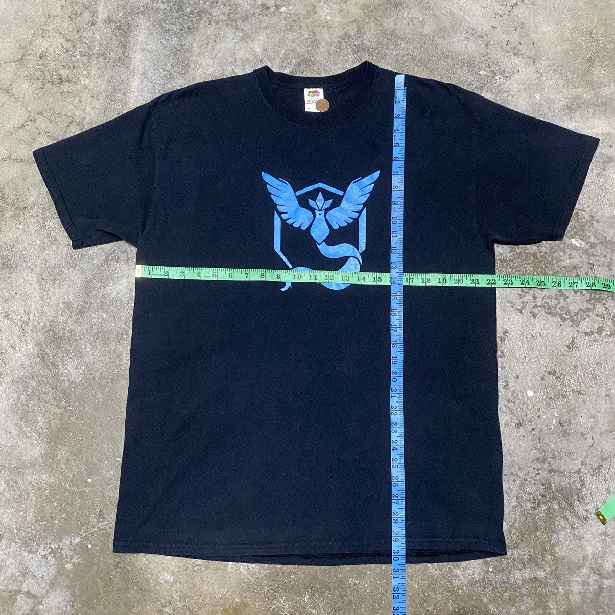 Cartoon Network × Pokemon × Vintage Y2K POKEMON GO TEAM MYSTIC LOGO ANIME T SHIRT NINTENDO Size US L / EU 52-54 / 3 - 8 Thumbnail