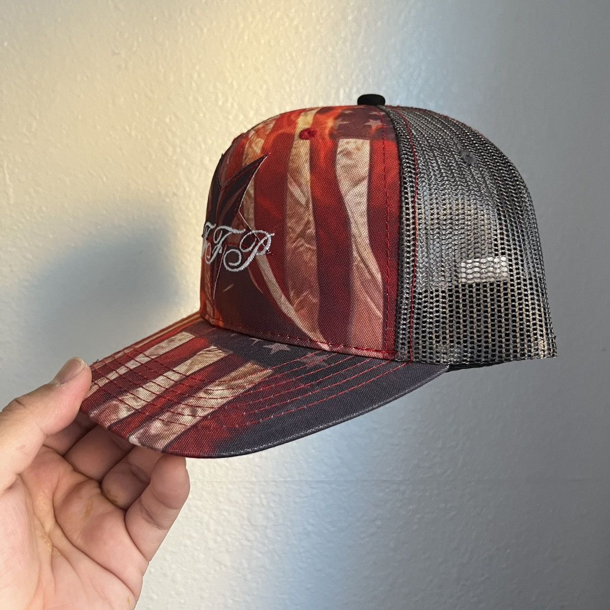 Fuck The Population 2025’ Fuck The Population FTP Pentagram Trucker Hat O/S Size ONE SIZE - 4 Thumbnail