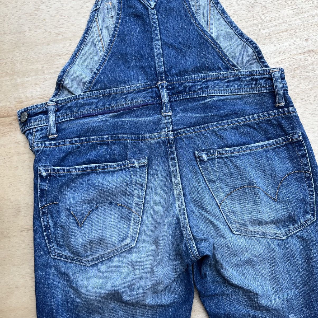 Hysteric Glamour HYSTERIC GLAMOUR OVERALL SHORT JAPANESE BRAND VINTAGE DENIM Size US 30 / EU 46 - 10 Thumbnail