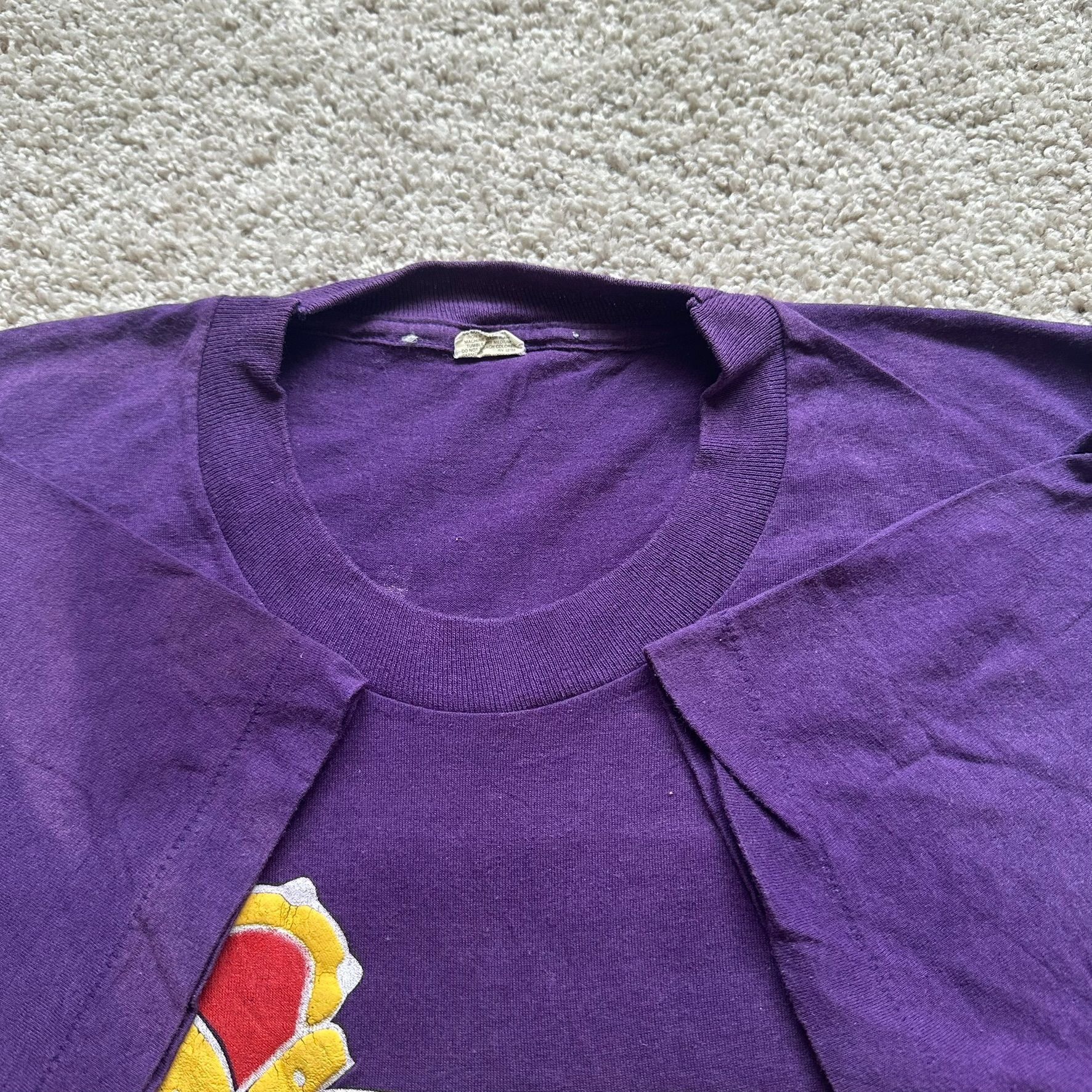 Vintage Vintage 1988 Los Angeles Lakers T-Shirt Single Stitch Repeat Size US L / EU 52-54 / 3 - 3 Thumbnail