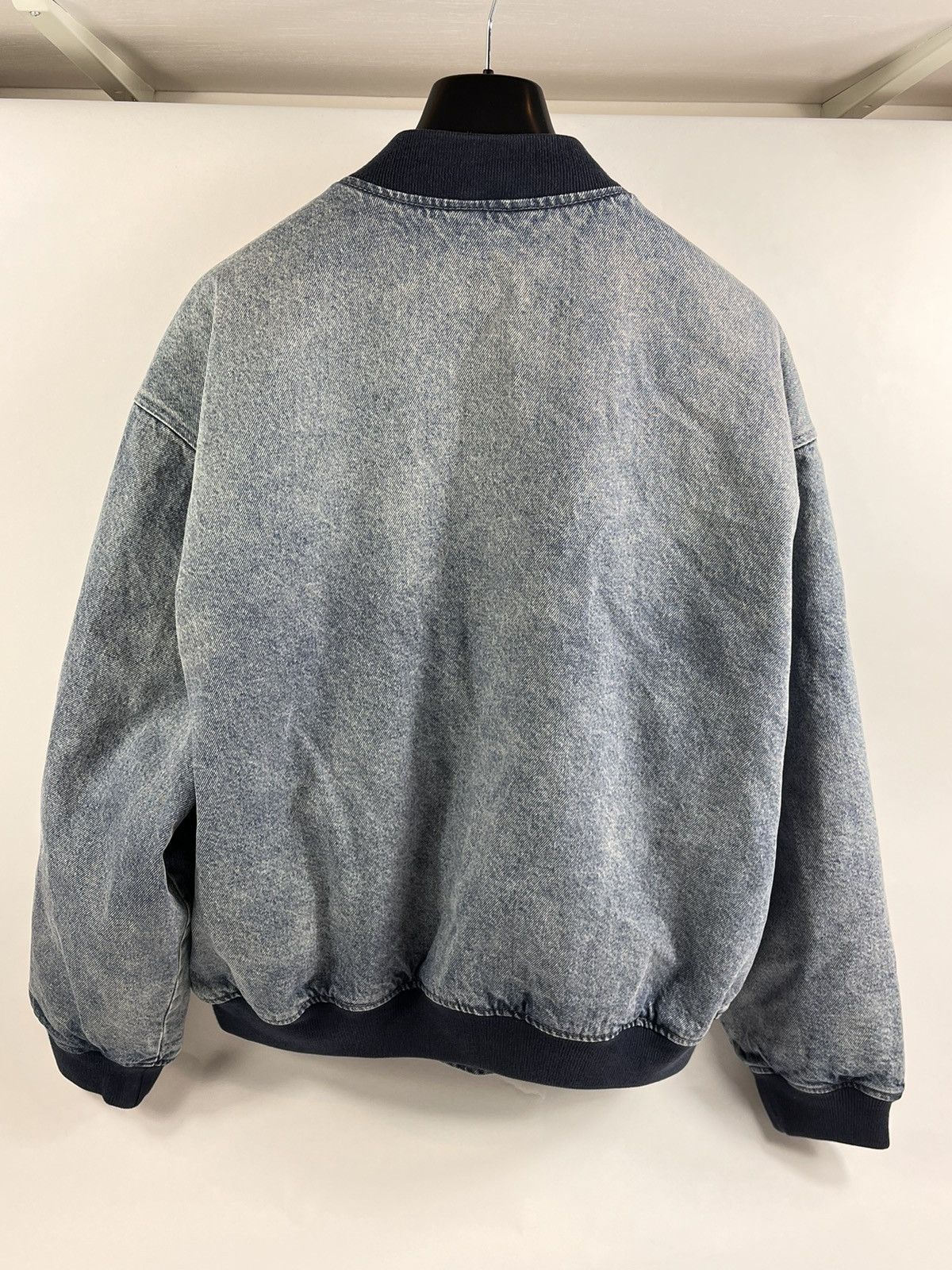 Supreme SUPREME LOGO OVERSIZED DENIM JACKET Size US XL / EU 56 / 4 - 2 Thumbnail