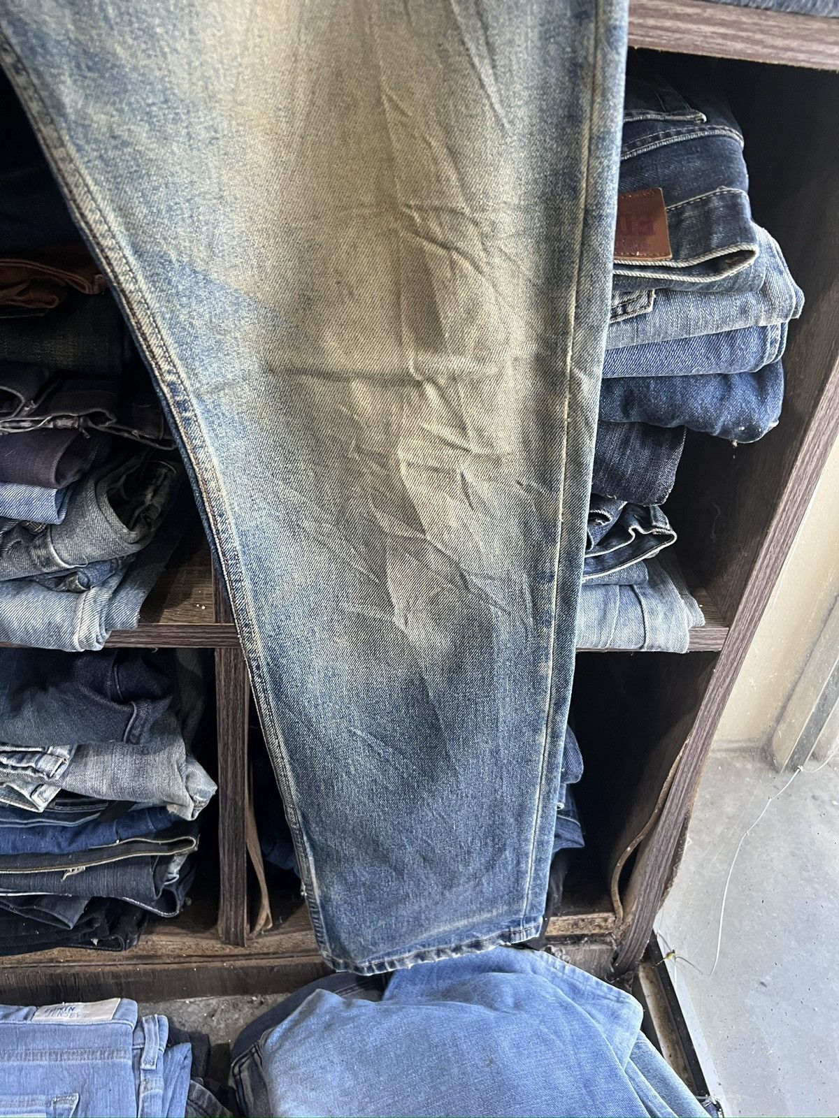 Quiksilver 🔥Rare Quiksilver Distressed Denim Size US 35 - 10 Thumbnail