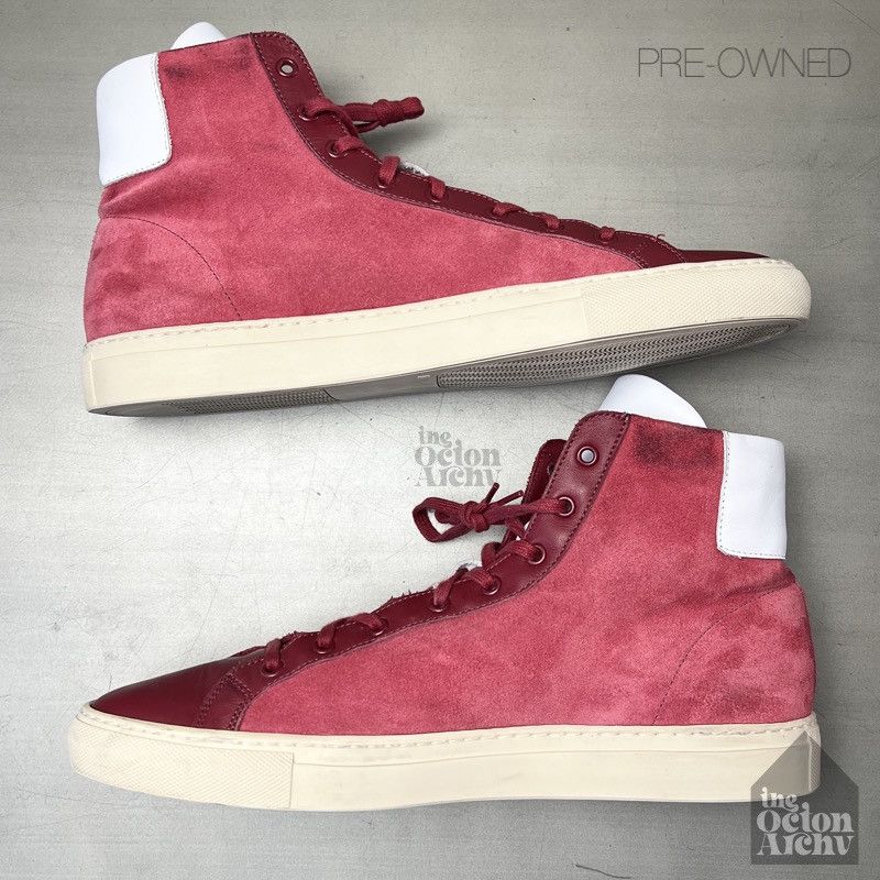 Common Projects Common Projects Vintage Tournament High Cranberry Red Size US 12 / EU 45 - 5 Thumbnail