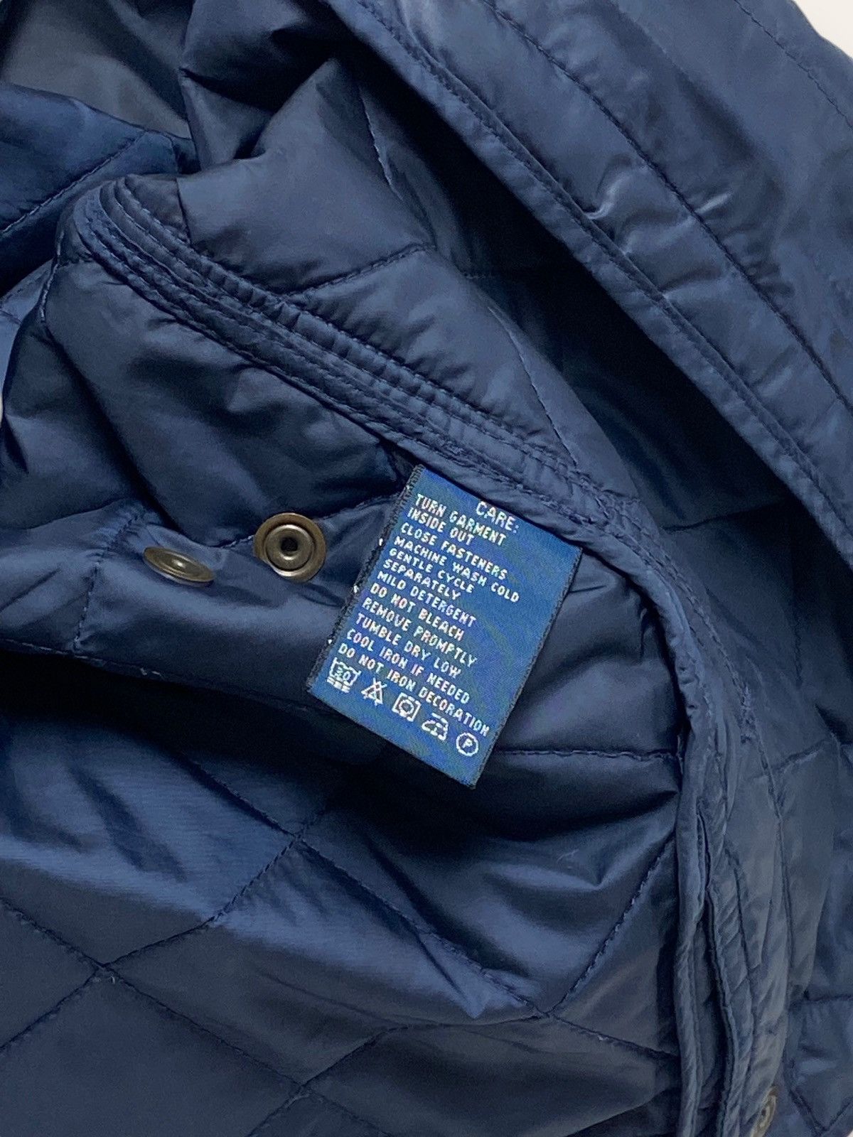 Ralph Lauren Vintage RALPH LAUREN QUILTED Jacket Navy Colour Size S / US 4 / IT 40 - 6 Thumbnail