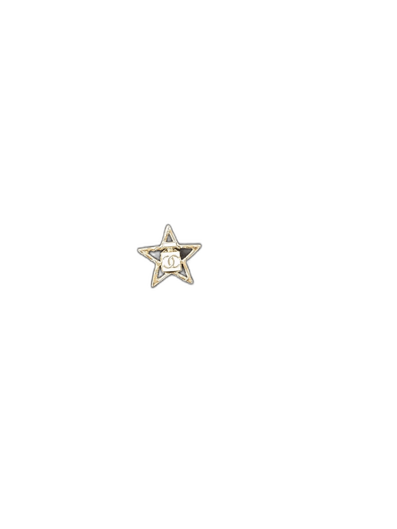Chanel Chanel Enamel Star Logo Brooch Pin Size ONE SIZE - 1 Thumbnail