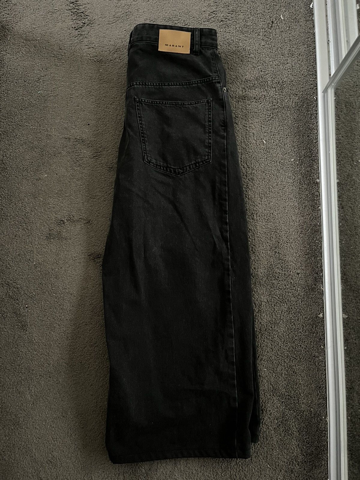 Isabel Marant Janael 02FK / Faded Black Size US 31 - 3 Thumbnail