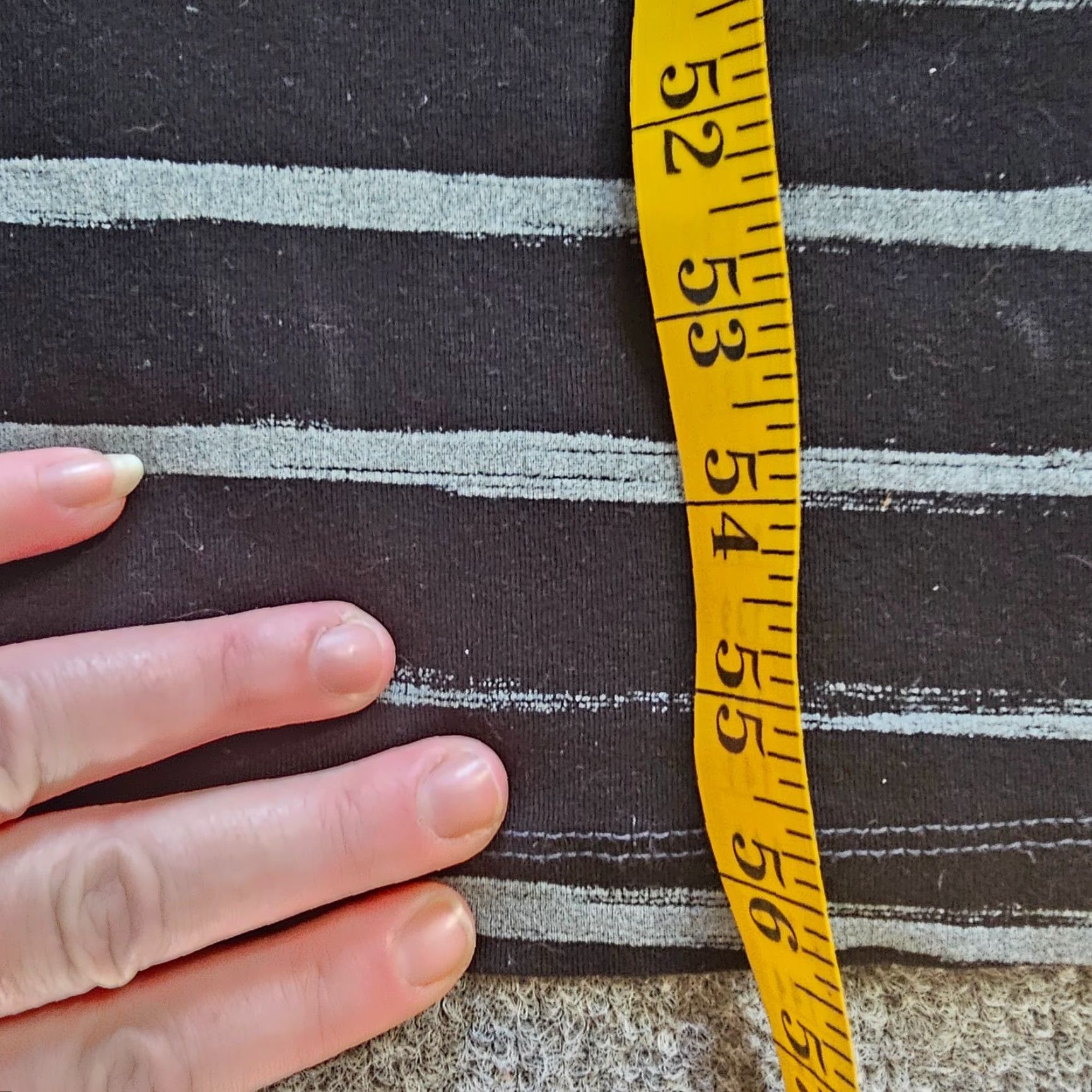 Vintage Fresh Produce Dress Womens Small Black Striped Maxi Long Sleeveless Stretch Knit Size S / US 4 / IT 40 - 5 Thumbnail