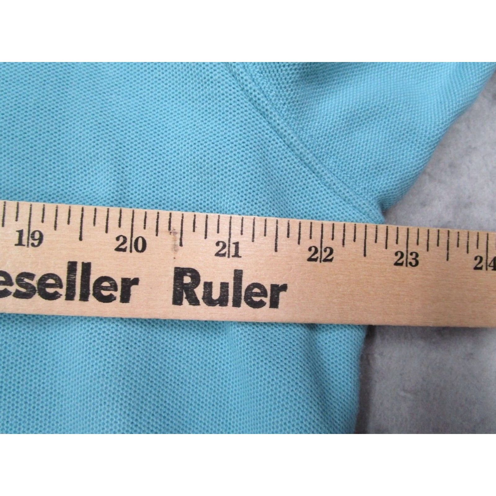Vintage Stauer Men's Polo Shirt Large Blue Short Sleeve Cotton Casual Golf 90s Logo Embroidered Size US L / EU 52-54 / 3 - 6 Thumbnail