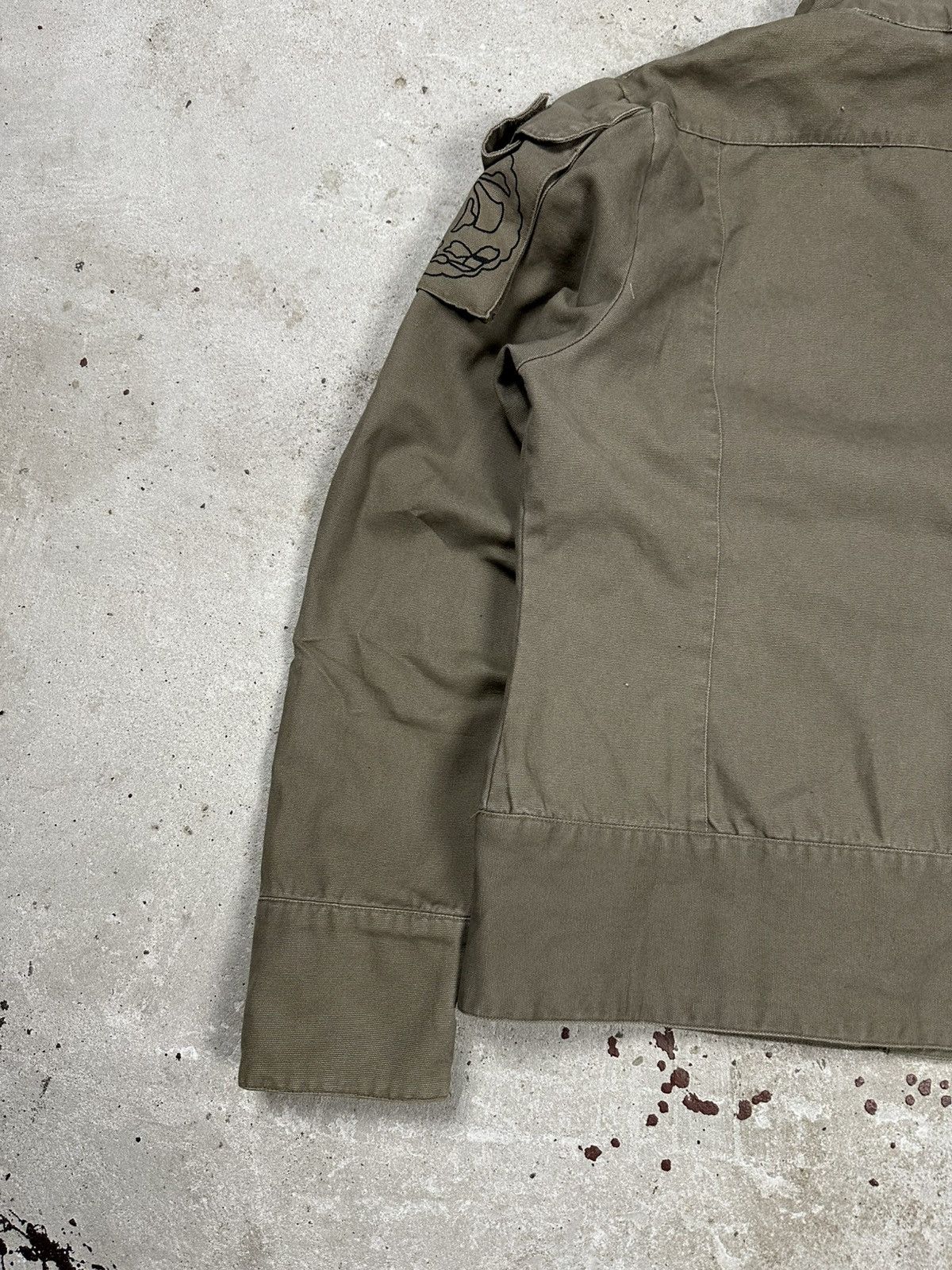 Japanese Brand Vintage Y2K Asymmetrical Utility Light Jacket Army Style Size US S / EU 44-46 / 1 - 10 Thumbnail