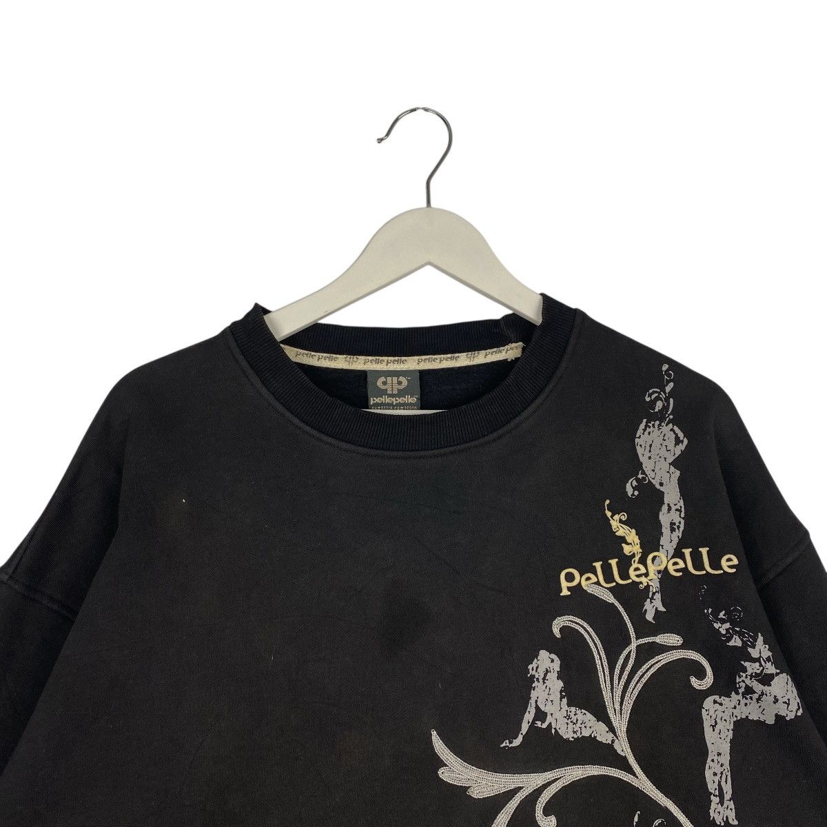 Vintage Vintage Pelle Pelle Marc Buchanan Sweatshirt Crewneck Black Size US L / EU 52-54 / 3 - 4 Thumbnail