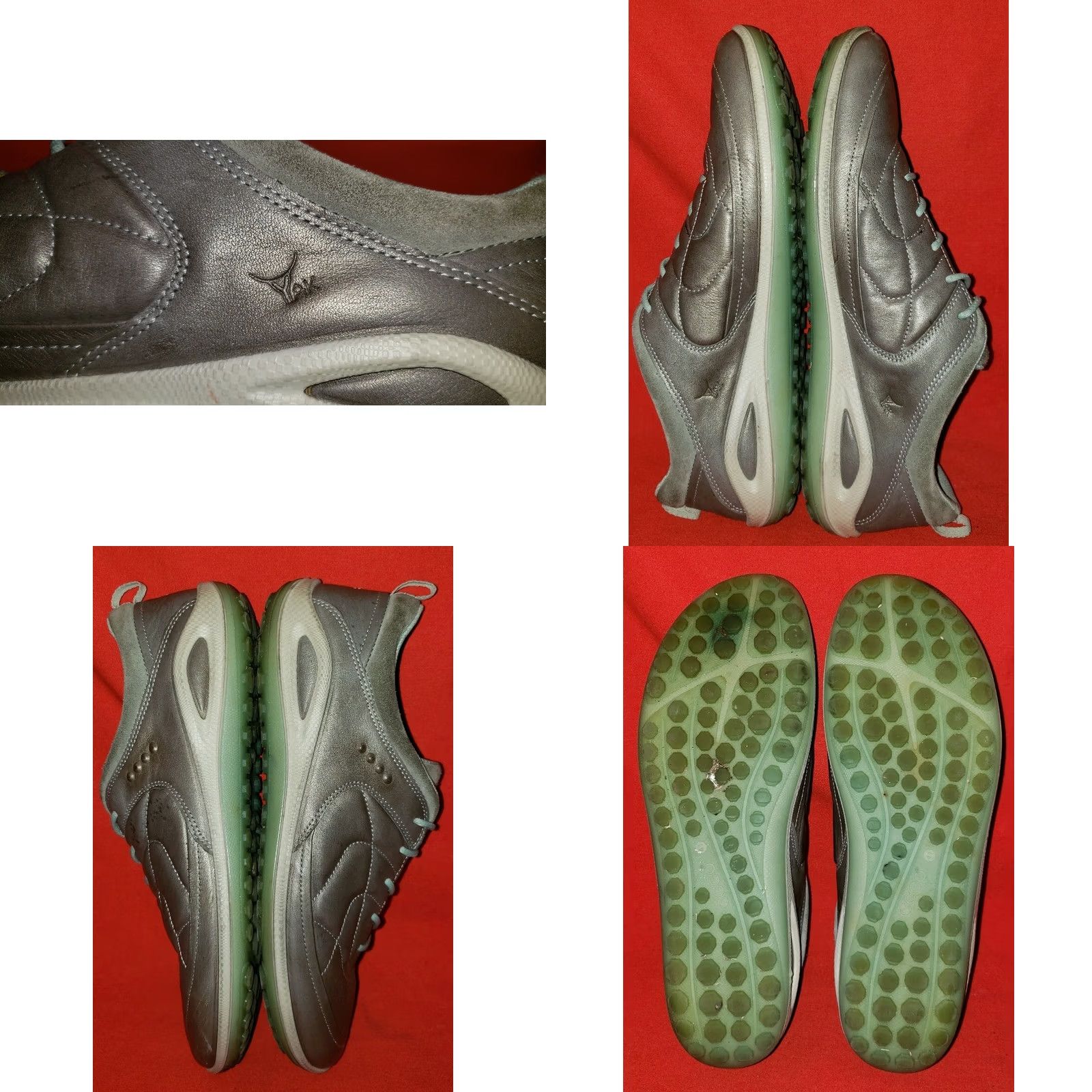 Ecco VINTAGE Ecco Biom Women's Sneaker Pewter 41EU 10.5M Yak Technology Shoes Size US 8 / IT 38 - 8 Thumbnail