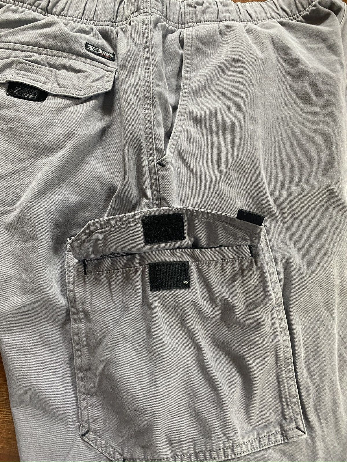 Ocean Pacific × Vintage Vintage 90’s Ocean Pacific Grey Wide Leg Cargo Shorts Size US 38 / EU 54 - 8 Thumbnail