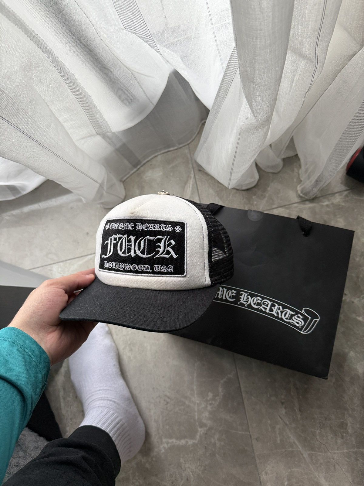 Chrome Hearts Chrome Hearts Fuck Holywood Cap Size ONE SIZE - 1 Thumbnail