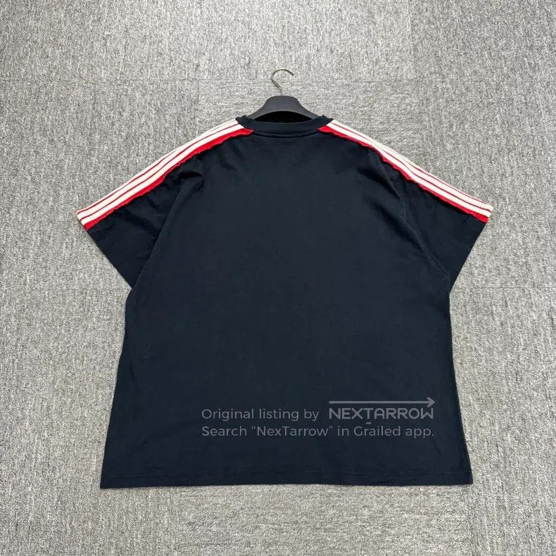 Balenciaga Balenciaga Double Ring Embroidered Striped Short Sleeve Size US M / EU 48-50 / 2 - 5 Thumbnail