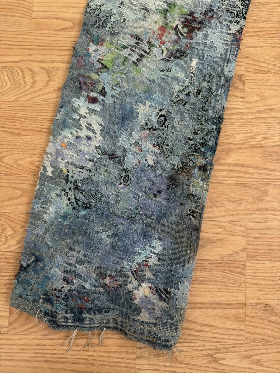 Ends Repair Ends Repair Boro Denim Size US 33 - 3 Thumbnail