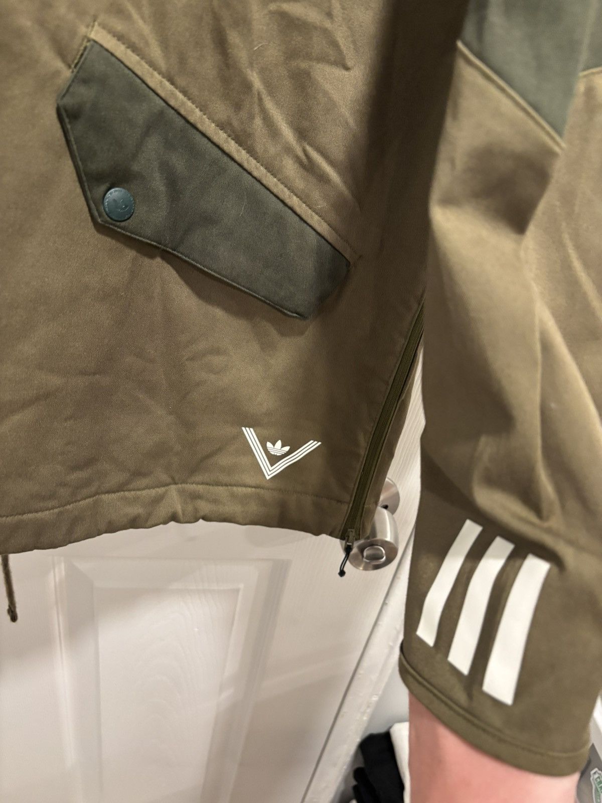 Adidas × White Mountaineering Adidas by White Mountaineering Pullover Parka Size US XL / EU 56 / 4 - 5 Thumbnail