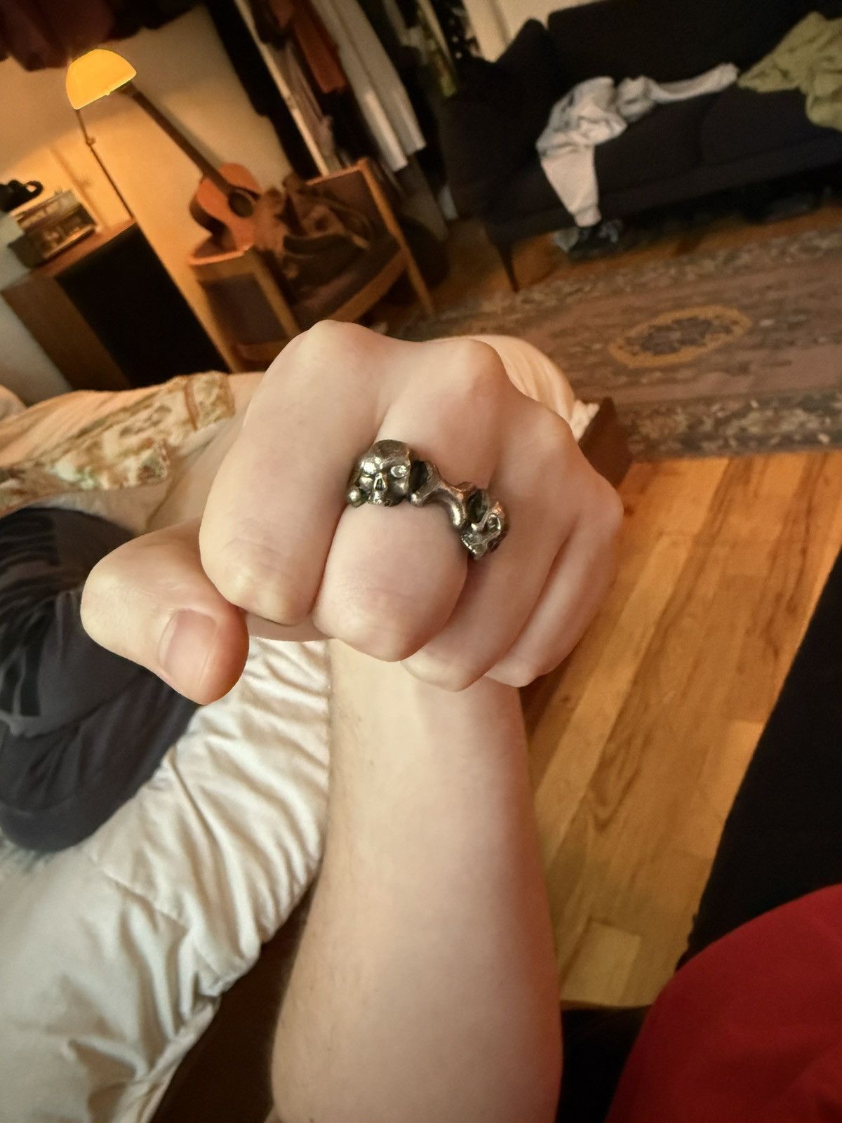 Stephen Webster Diamond Skull Ring Size ONE SIZE - 5 Thumbnail