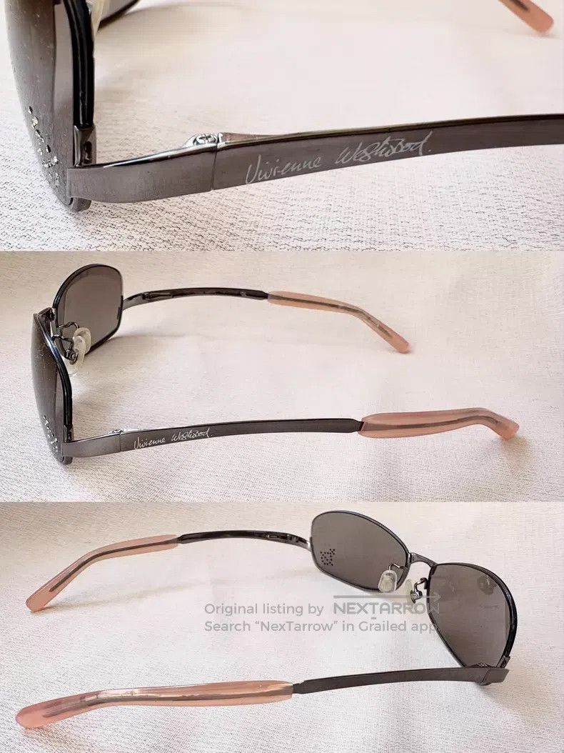 Vivienne Westwood Vivienne Westwood Saturn rhinestone sunglasses Size ONE SIZE - 2 Thumbnail