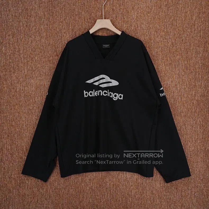 Balenciaga Balenciaga Ski Series Ice Hockey Jersey Long Sleeve Size US XXS / EU 40 - 1 Thumbnail