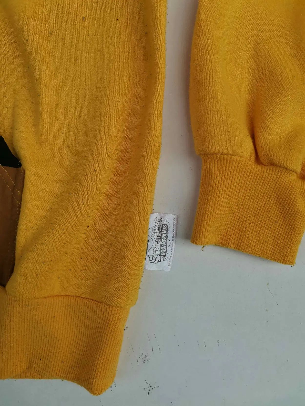Cartoon Network Rare!!! Spongebob Squarepants Big Logo Hoodie Sweatshirt Size US L / EU 52-54 / 3 - 8 Thumbnail