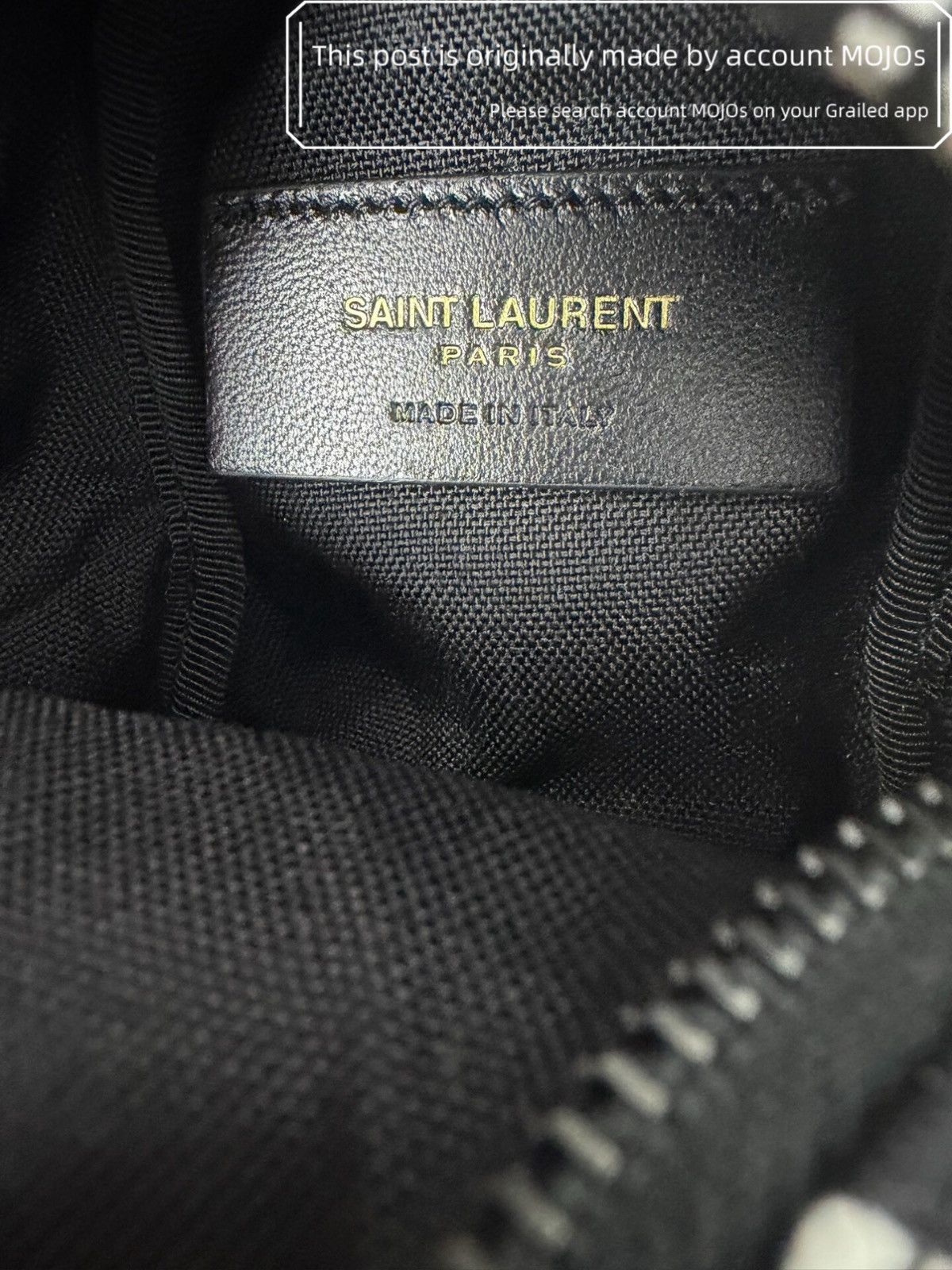 Saint Laurent Paris Saint Laurent Paris Skeleton Key Chain Wallet Mini Backpack Size ONE SIZE - 8 Thumbnail