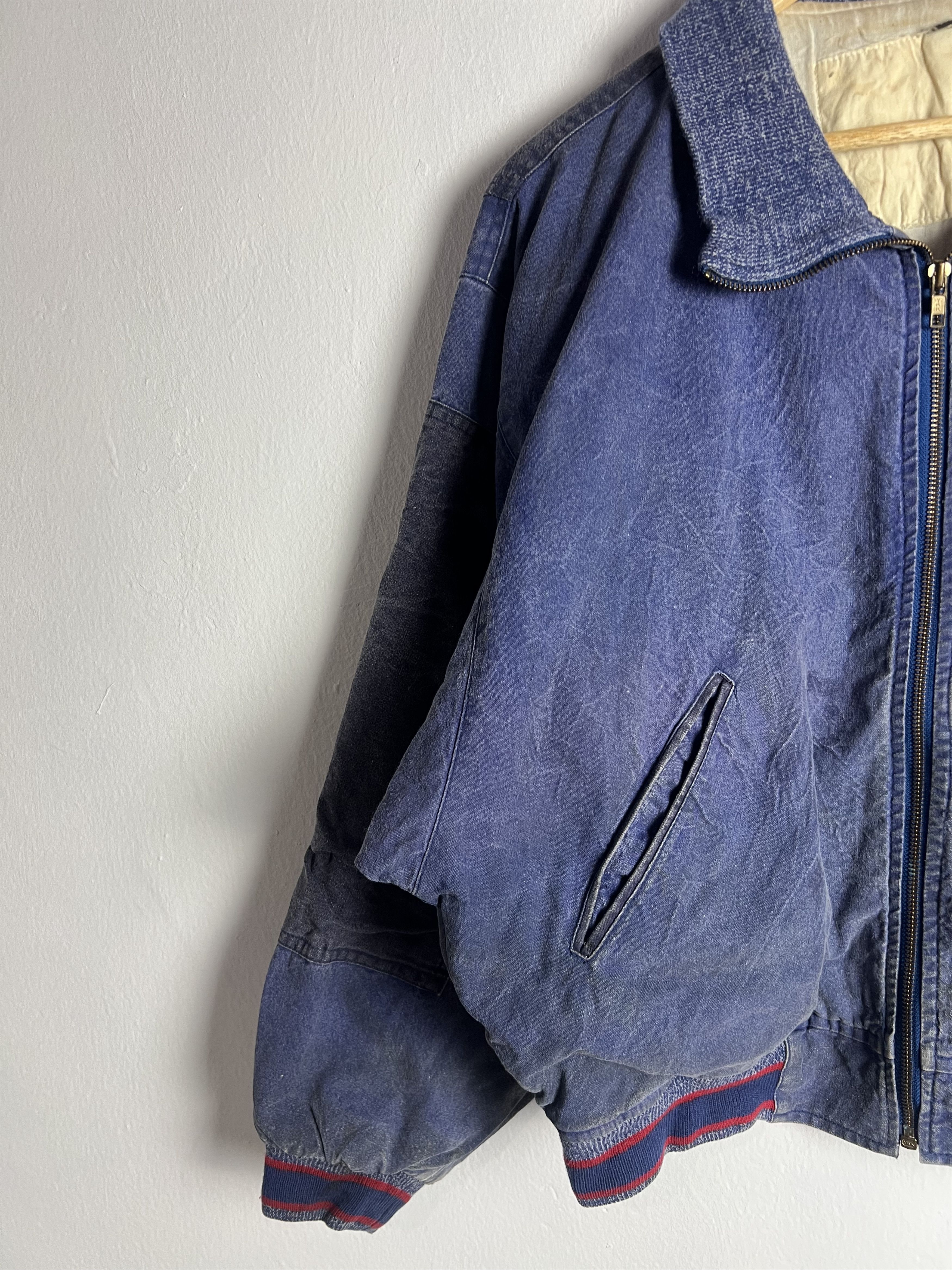 Japanese Brand Vintage KJC Limited Pressing Bomber Jacket Size US M / EU 48-50 / 2 - 7 Thumbnail