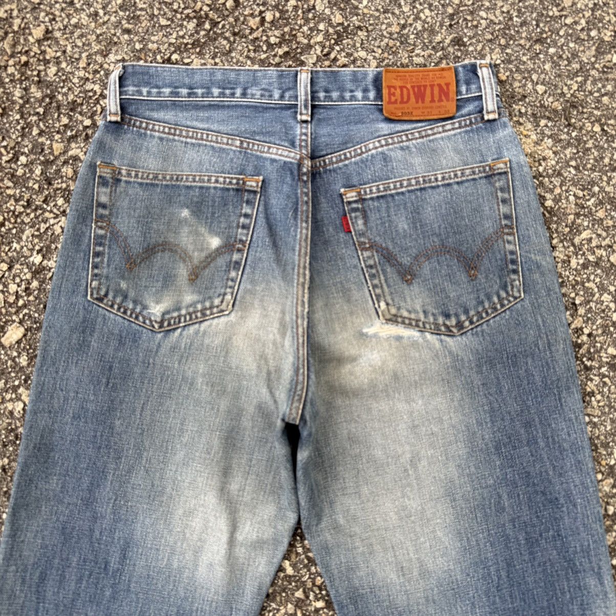 Edwin VINTAGE EDWIN 503Z DENIM DIRTY JEAN PANTS W31 Size US 31 - 10 Thumbnail