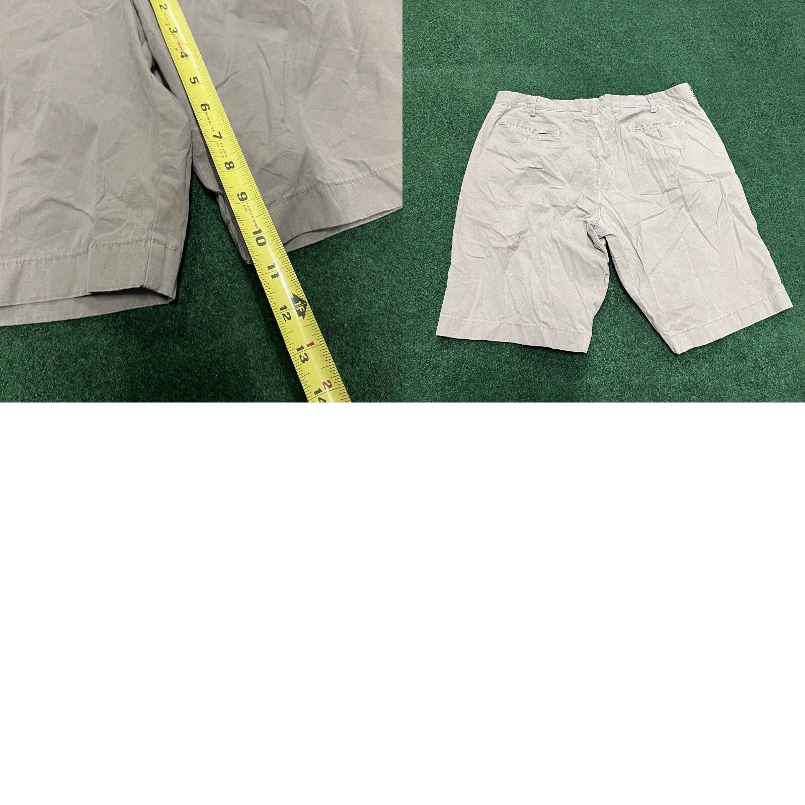 J.Crew J Crew Shorts Mens 38 Beige Stretch Chino Flat Front 10.5 Inseam Preppy Size US 38 / EU 54 - 8 Thumbnail