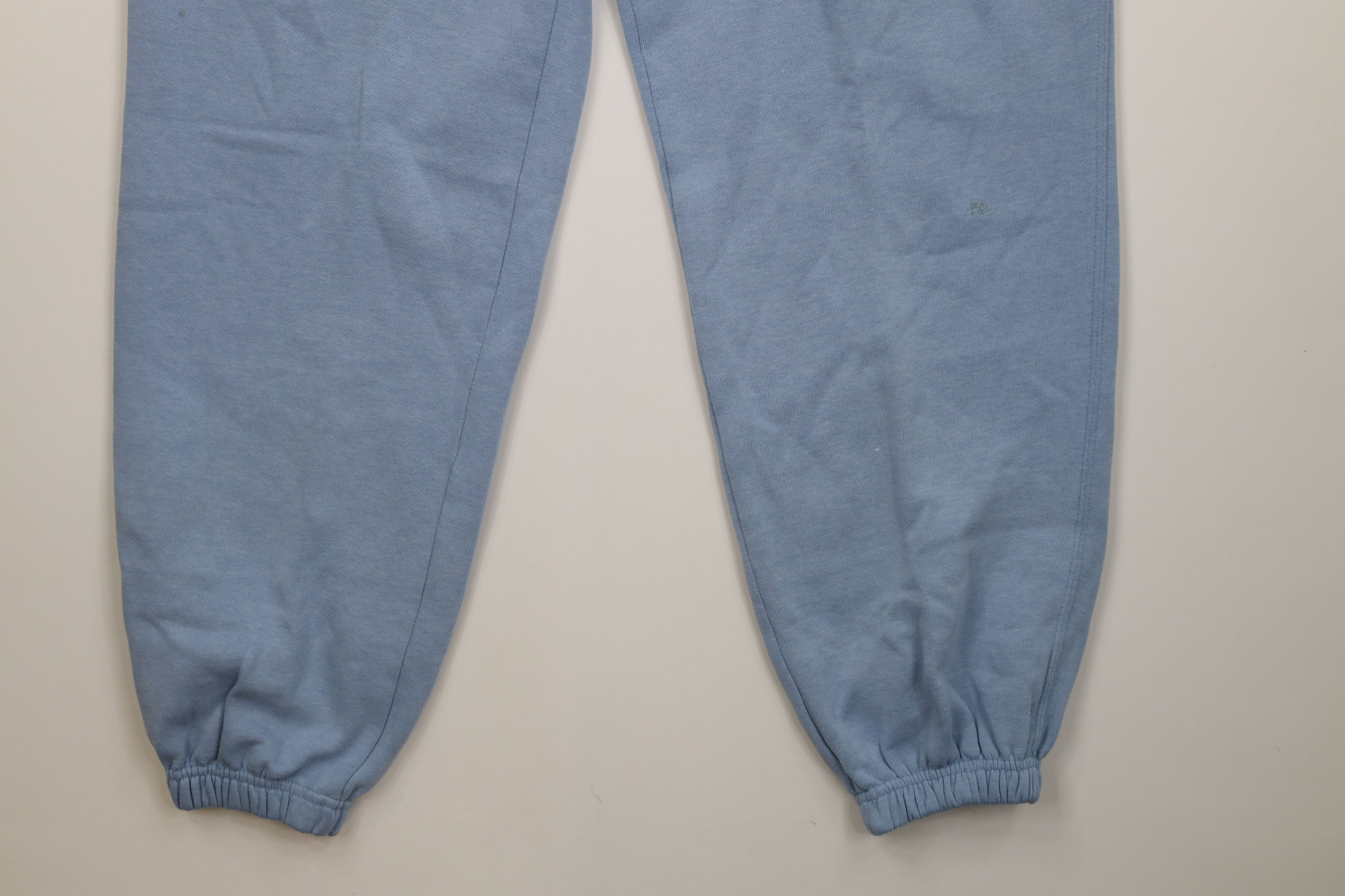 Vintage Vintage 90s Streetwear Blank Sweatpants Joggers Light Blue Size 26" / US 2 / IT 38 - 5 Thumbnail